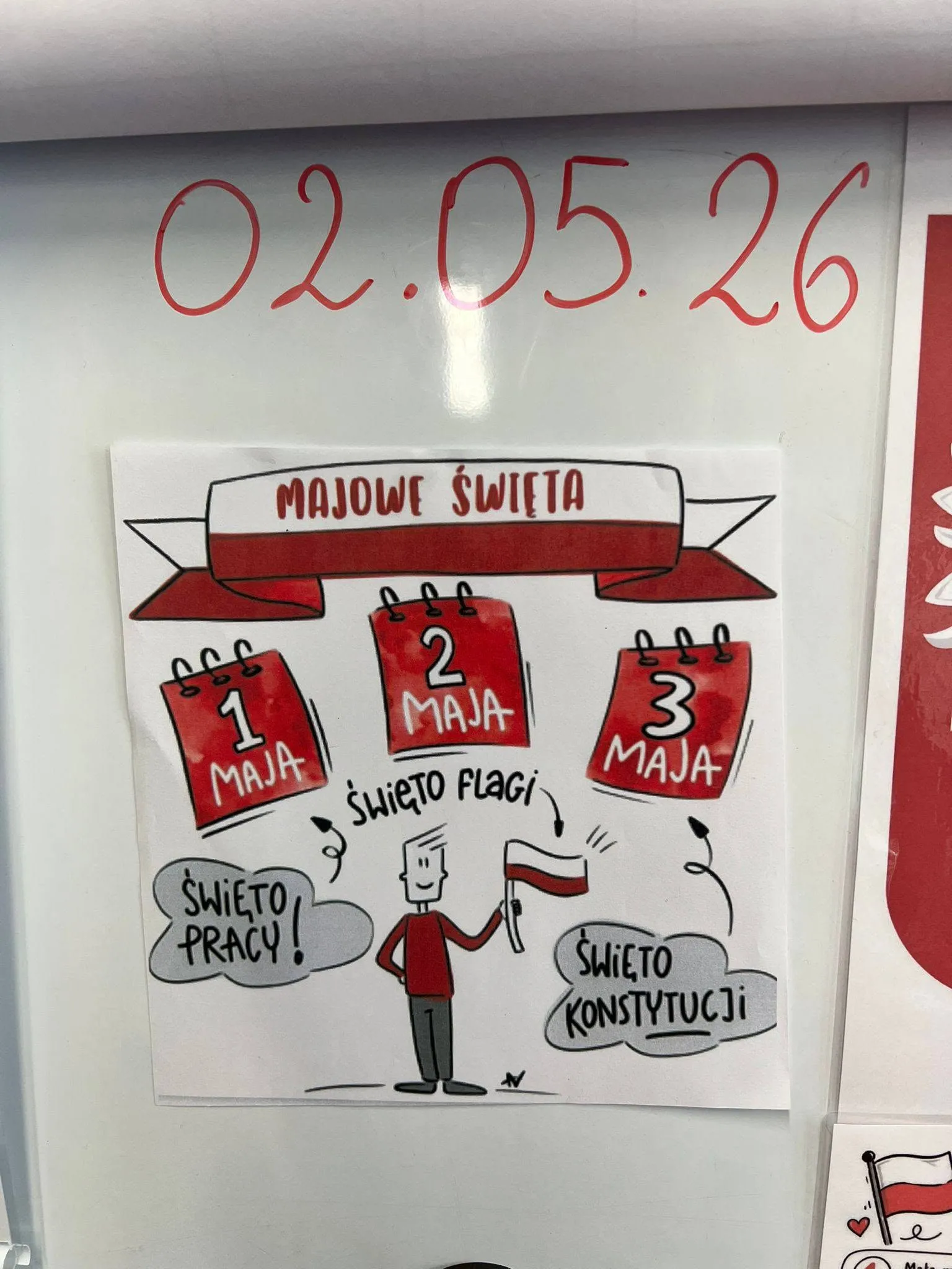 Dzień Flagi i majowe święta na sobotnich zajęciach